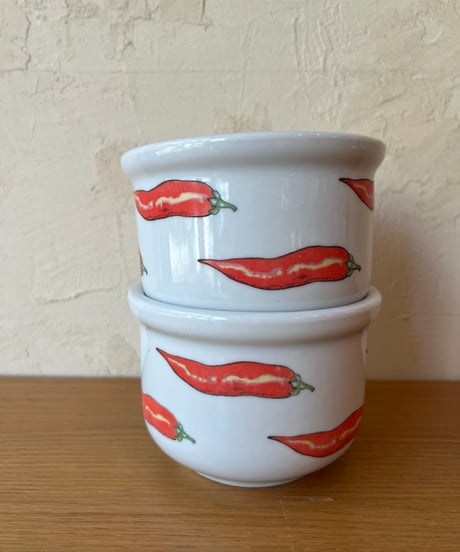 優しいタッチが素敵な🌶️ボウル