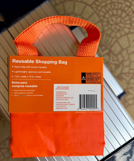 [ HOME DEPOT nylonshopbag］