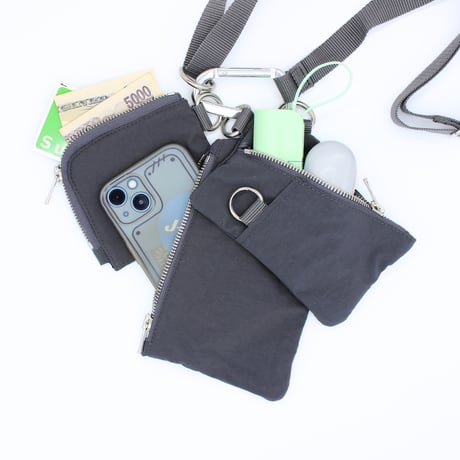 ［implres］IN-58 triple multi shoulder bag