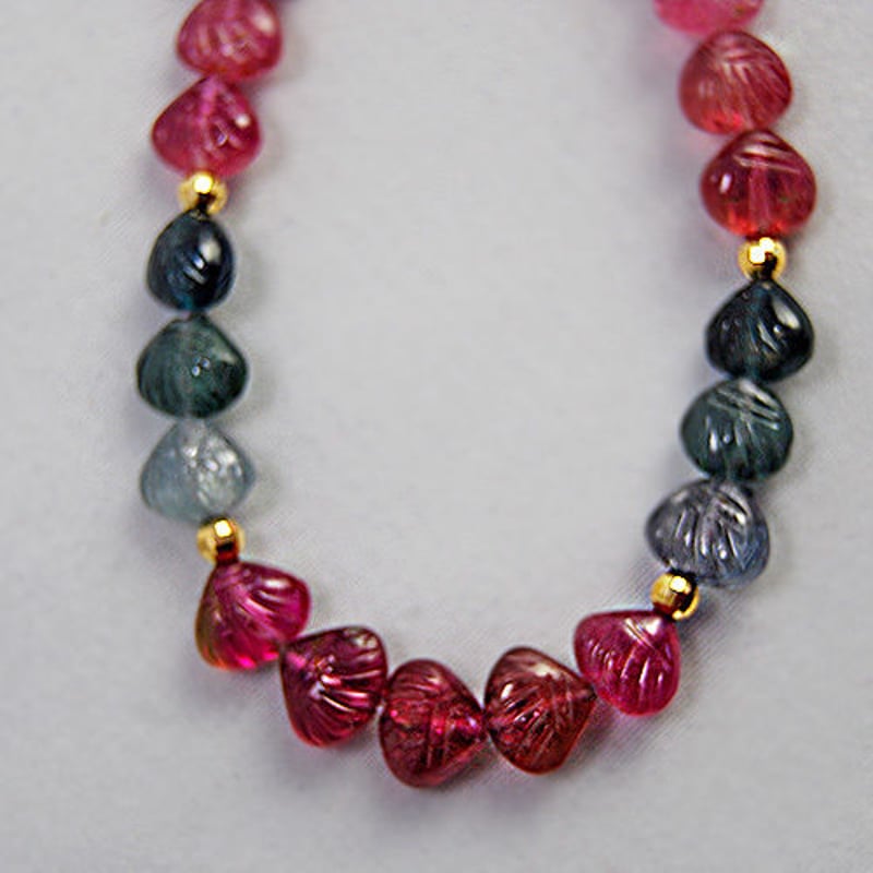 K18 トルマリン ネックレス 品番n21-90