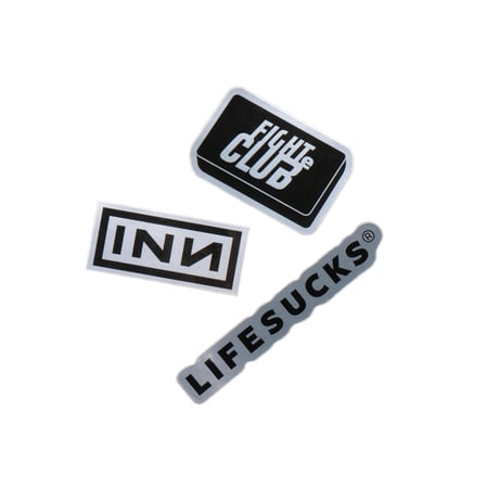 INN｜DIE CUT SILVER STICKER SET