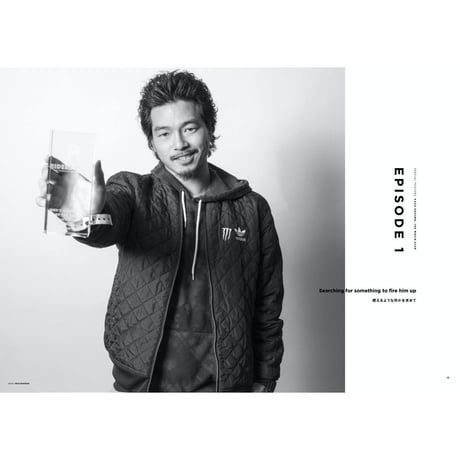 ISSUE 10　KAZU KOKUBO, THE MOVIE STAR ──A visual expression world Kazu Kokubo gives his life──