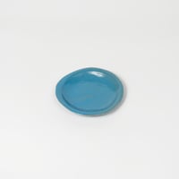 teto ceramic / リム豆皿 / モロッコブルー (実物写真3-275)