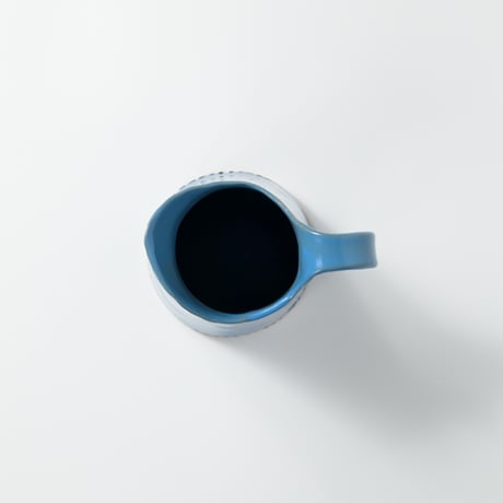 teto ceramic / ピッチャー(中) / 花器 / モロッコブルー (実物写真3-411)