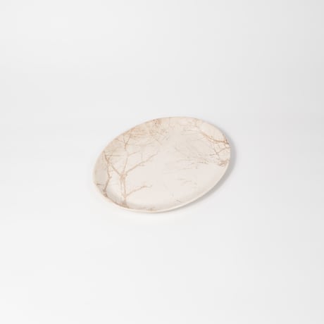 Satoko Sai + Tomoko Kurahara / Garden Oval plate / L (実物写真3-283)