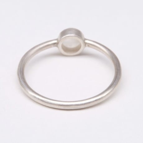 y.h.a accessories / リング/ Silver・ムーンストーンΦ4 /9号