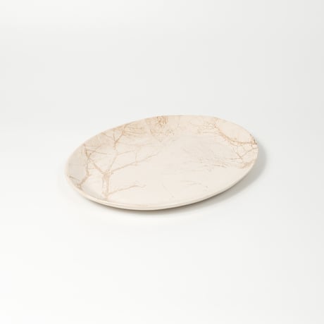 Satoko Sai ＋ Tomoko Kurahara 大皿　丸皿 Satoko Sai ＋ Tomoko Kurahara 大皿 丸皿