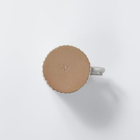 teto ceramic / マグカップ(大) /  白マット (実物写真3-350)