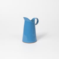 teto ceramic / ピッチャー(中) / 花器 / モロッコブルー (実物写真3-411)