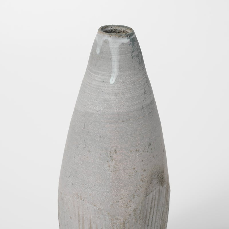 錆陶花器 錆陶花器