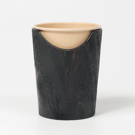 FUQUGI / 木製カップホルダー / 7oz / Black (実物写真2537)