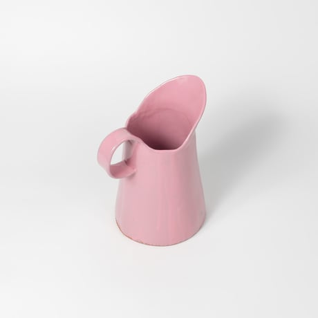 teto ceramic / ピッチャー(大) / 花器 / コーラルピンク (実物写真2726)