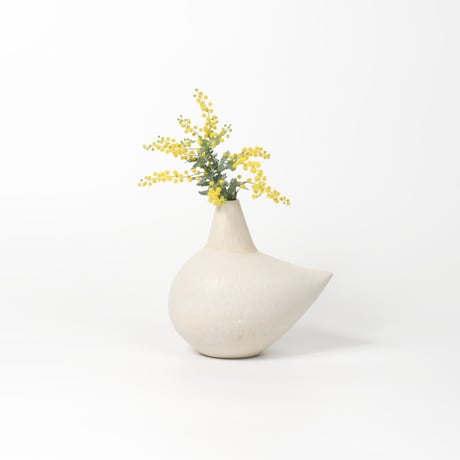 星野 友里 / Flower vase "floating" / 花器 (実物写真2725)