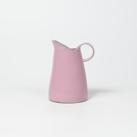 teto ceramic / ピッチャー(小) / 花器 / コーラルピンク (実物写真3-332)