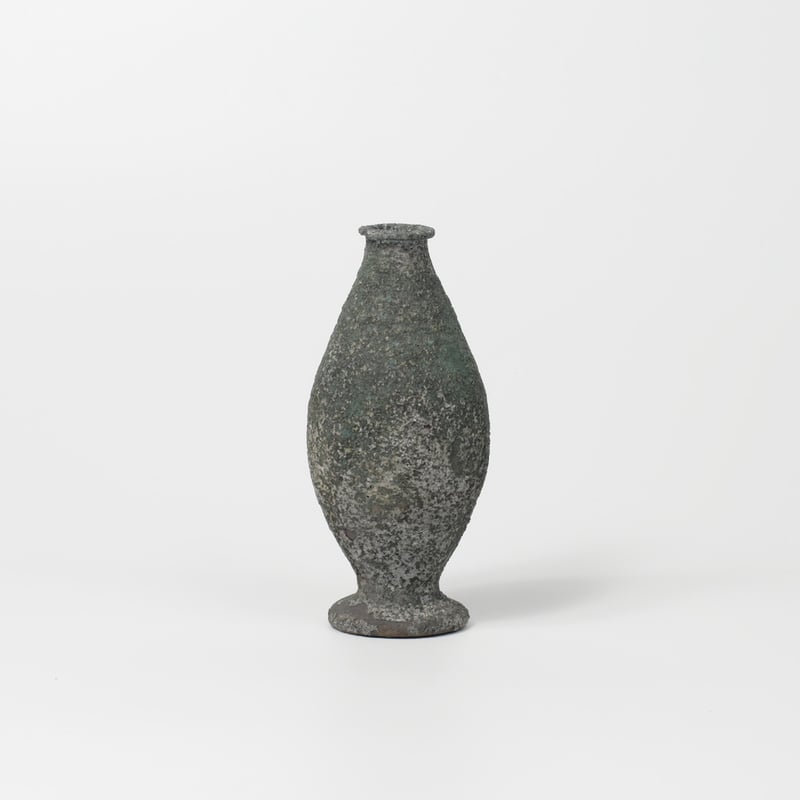 野口悦士 / オブジェ・花器・緑青小花入れ (実物写真2386) | Mono.