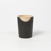 FUQUGI / 木製カップホルダー / 吉野杉 / 7oz / Black (実物写真3-360)