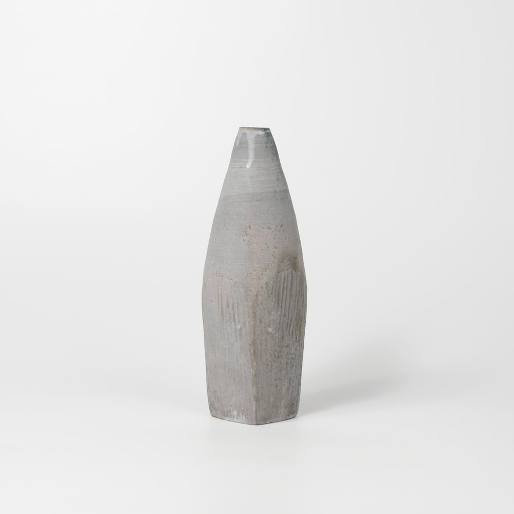 錆陶花器 錆陶花器 錆陶花器