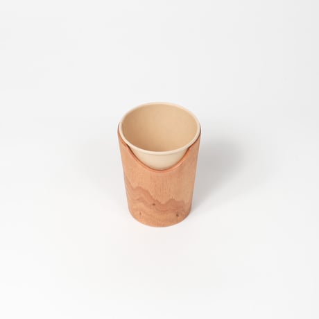 FUQUGI / 木製カップホルダー / 7oz / Natural (実物写真3-115)