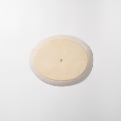 Satoko Sai + Tomoko Kurahara / Garden Oval plate / L (実物写真3-383)