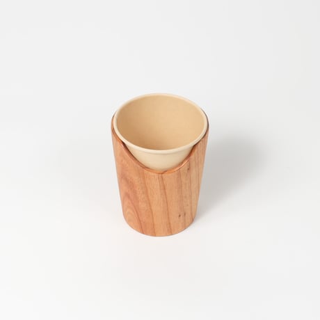 FUQUGI / 木製カップホルダー / 7oz / Natural (実物写真2679)
