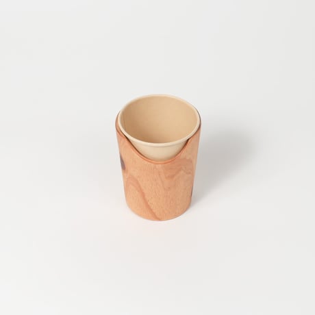FUQUGI / 木製カップホルダー / 7oz / Natural (実物写真2817)