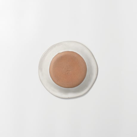 teto ceramic / リムプレート(小) / 白マット (実物写真3-274)