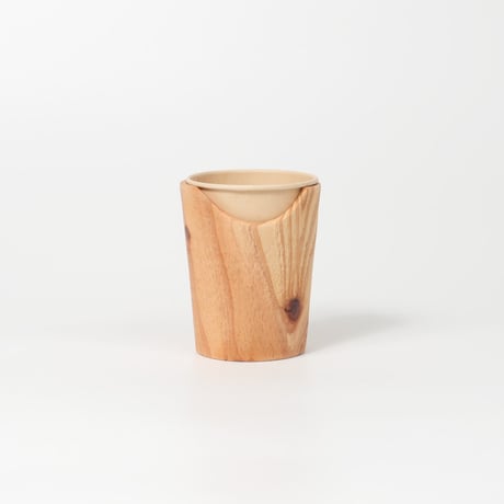 FUQUGI / 木製カップホルダー / 7oz / Natural (実物写真2816)