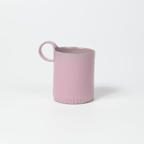 teto ceramic / マグカップ / コーラルピンク (実物写真3-390)
