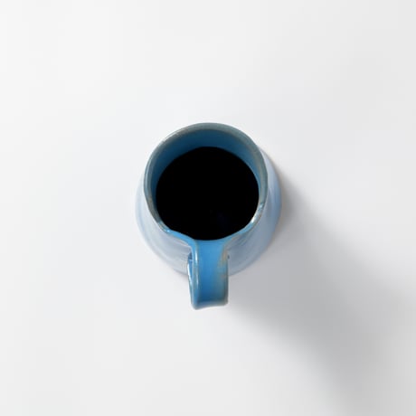 teto ceramic / ピッチャー(小) / 花器 / モロッコブルー (実物写真3-333)