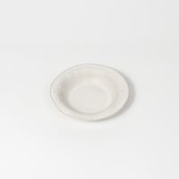 teto ceramic / リムプレート(小) / 白マット (実物写真3-274)