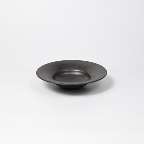 鈴木 進 / リム鉢 / 7寸 / 金彩釉 (実物写真3-311)