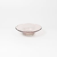 平岩愛子 / 花形小皿 / 紫 (実物写真2697)