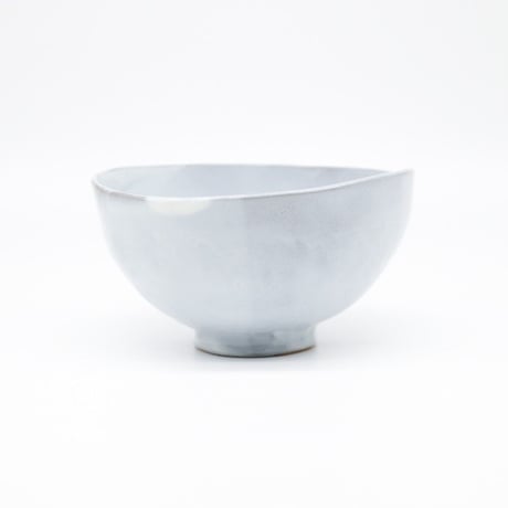 teto ceramic / 碗・大・白透明釉 (実物写真1656)