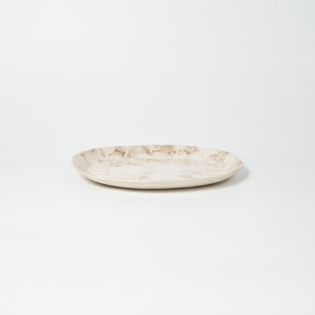 Satoko Sai + Tomoko Kurahara / Garden Oval plate / L (実物写真3-284)