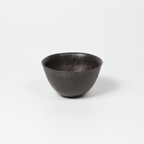 鈴木 進 / ボウル / 金彩釉 / 線紋 (実物写真3-491)
