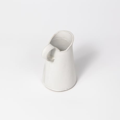 teto ceramic / ピッチャー(小) / 花器 / 白マット (実物写真3-331)