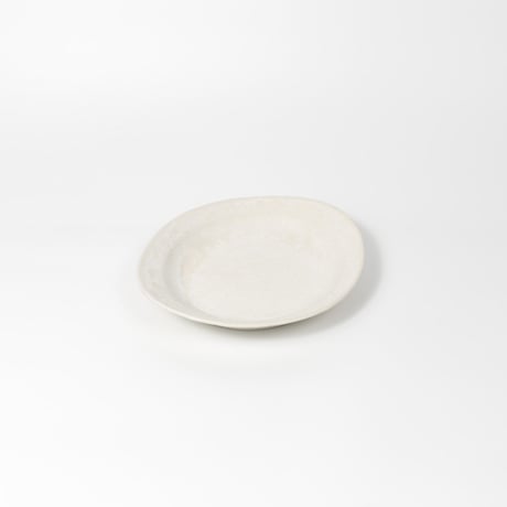 星野 友里 / Round Cloud plate / L (実物写真3-048)