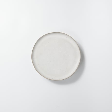 teto ceramic / コンポート皿 / 白マット (実物写真3-472)