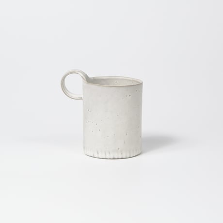 teto ceramic / マグカップ / 白マット (実物写真3-389)