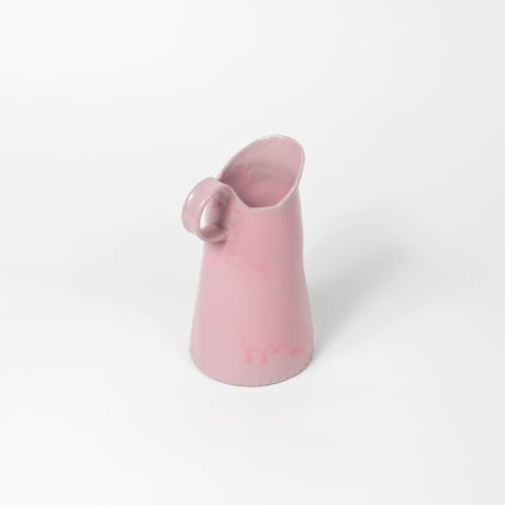 teto ceramic / ピッチャー(中) /花器 / コーラルピンク (実物写真2737)