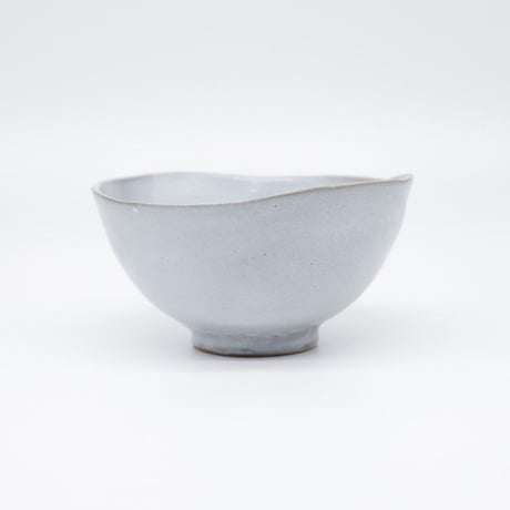 teto ceramic / 碗・小・白透明釉 (実物写真1662)