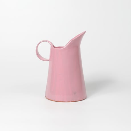 teto ceramic / ピッチャー(大) / 花器 / コーラルピンク (実物写真2726)