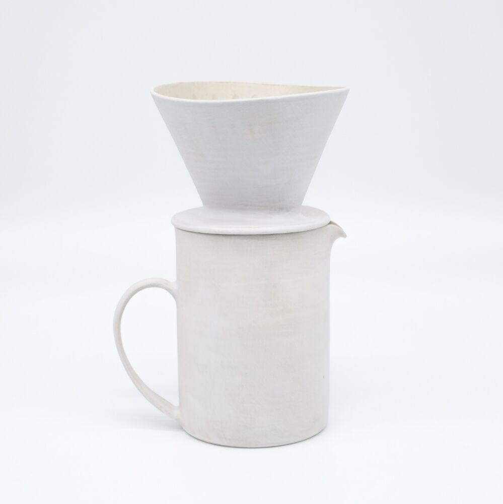 児玉修治　ピッチャー＆ドリッパー　カンヴァス　作家 児玉修治 ピッチャー＆ドリッパー カンヴァス 作家