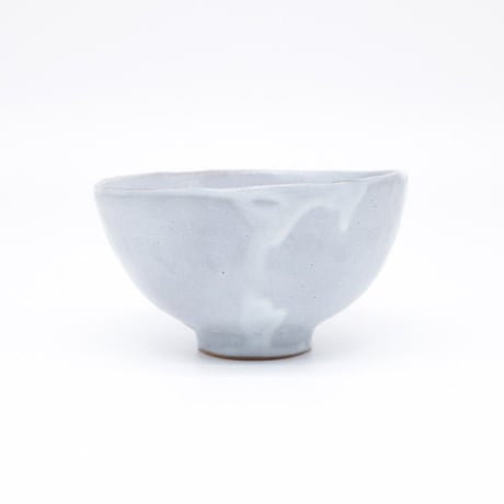 teto ceramic / 碗・小・白透明釉薬 (実物写真1619)