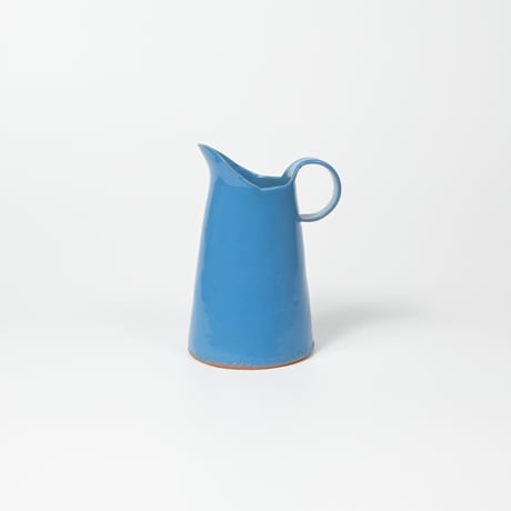 teto ceramic / ピッチャー(中) / 花器 / モロッコブルー (実物写真3-411)
