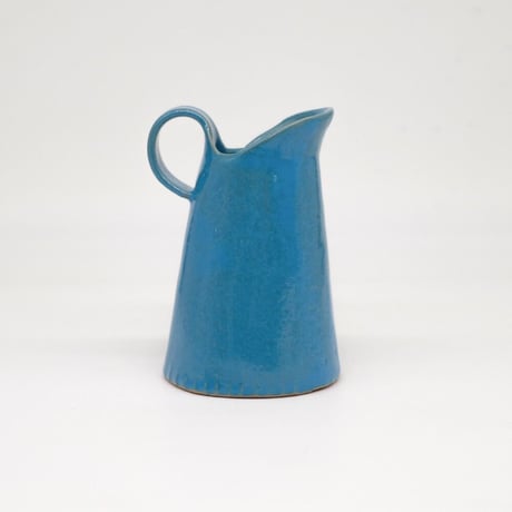 teto ceramic /  ピッチャー・小・モロッコブルー釉薬(実物写真1438)