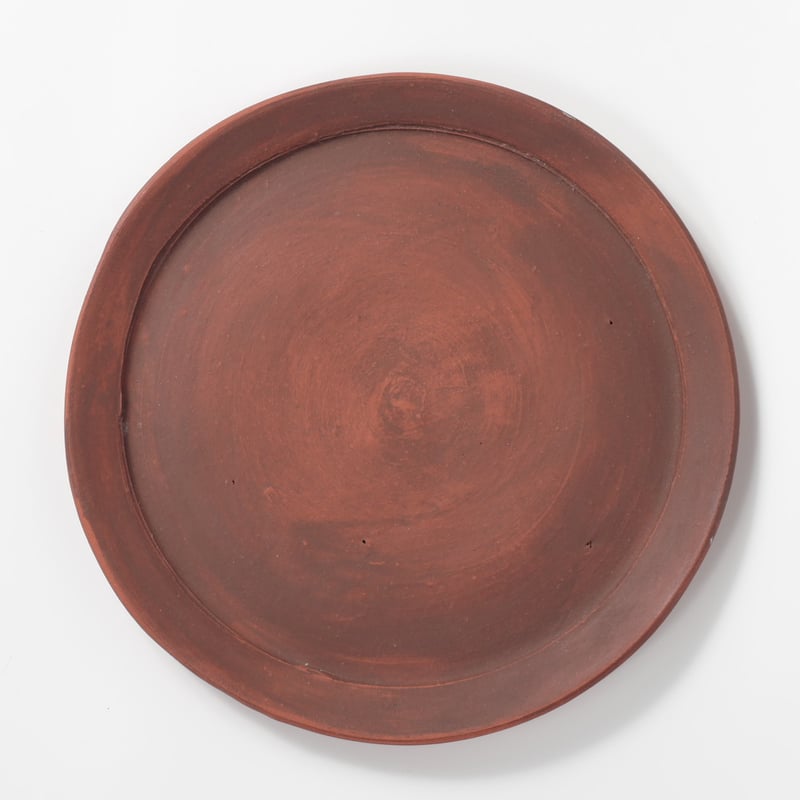 野口悦士 / リム平皿 / 6寸 / プレート (実物写真2634) | Mono.