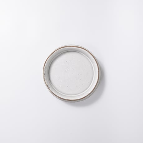 teto ceramic / コンポート皿 / 白マット (実物写真3-472)