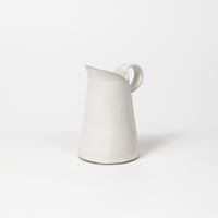 teto ceramic / ピッチャー(小) / 花器 / 白マット (実物写真3-331)