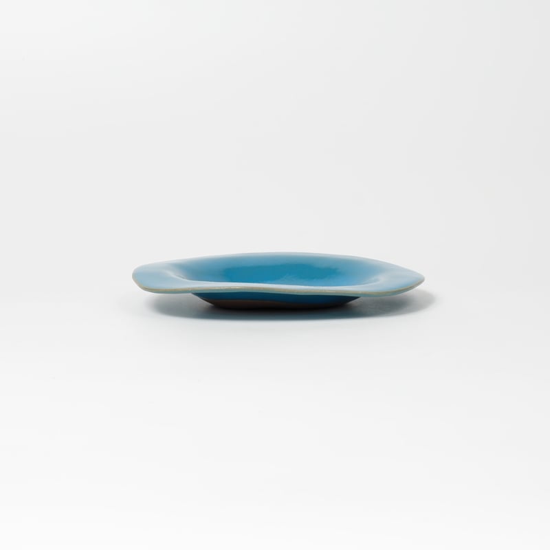 石木文　器 　オーバルプレート teto ceramic / オーバルプレート・小・モロッコブルー (実物